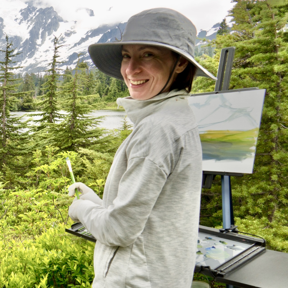 Portrait of artist Yulia Balenko