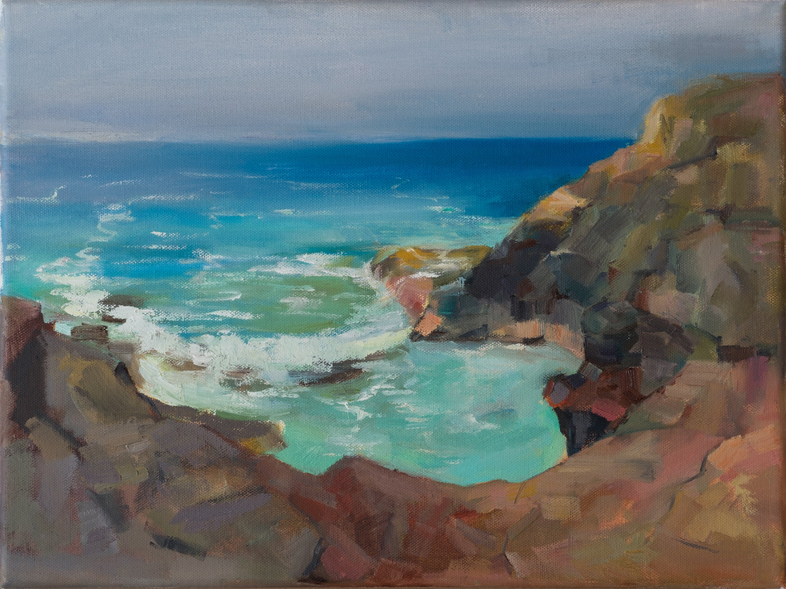 Landscape artwork by Yulia Balenko