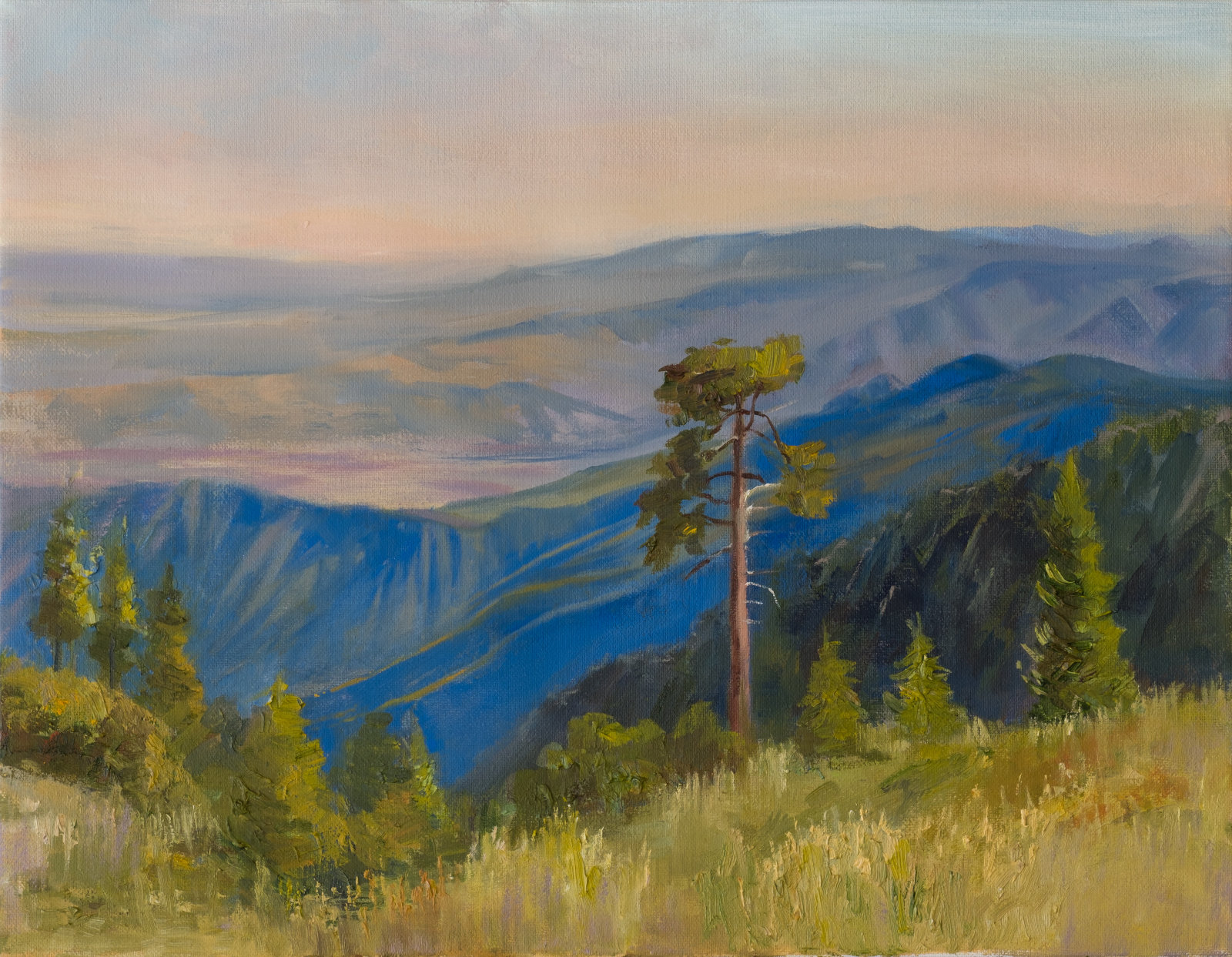 Landscape artwork by Yulia Balenko