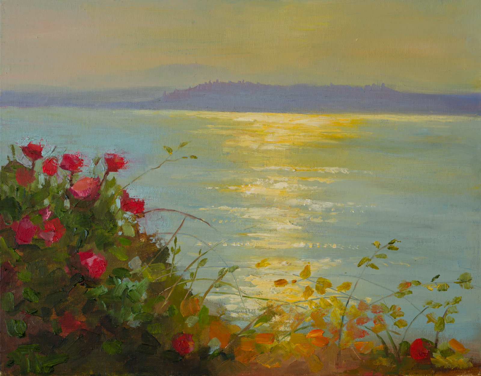 Landscape artwork by Yulia Balenko