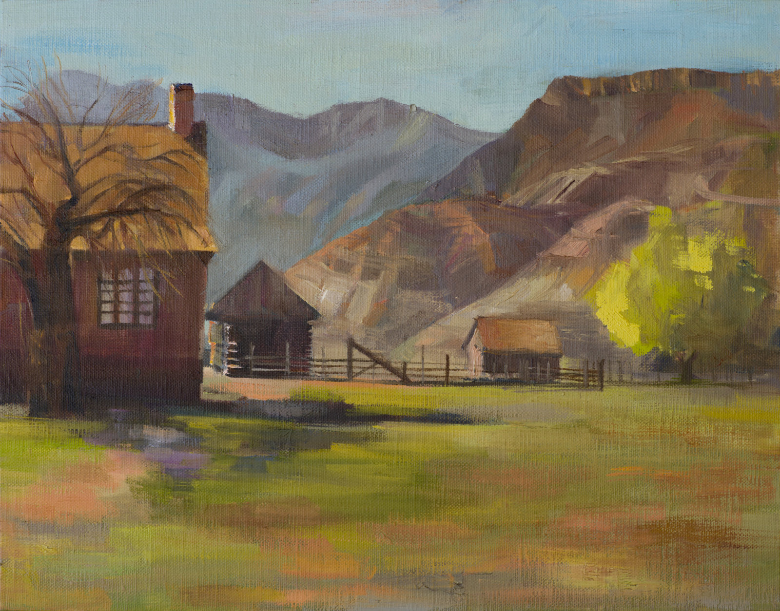 Landscape artwork by Yulia Balenko