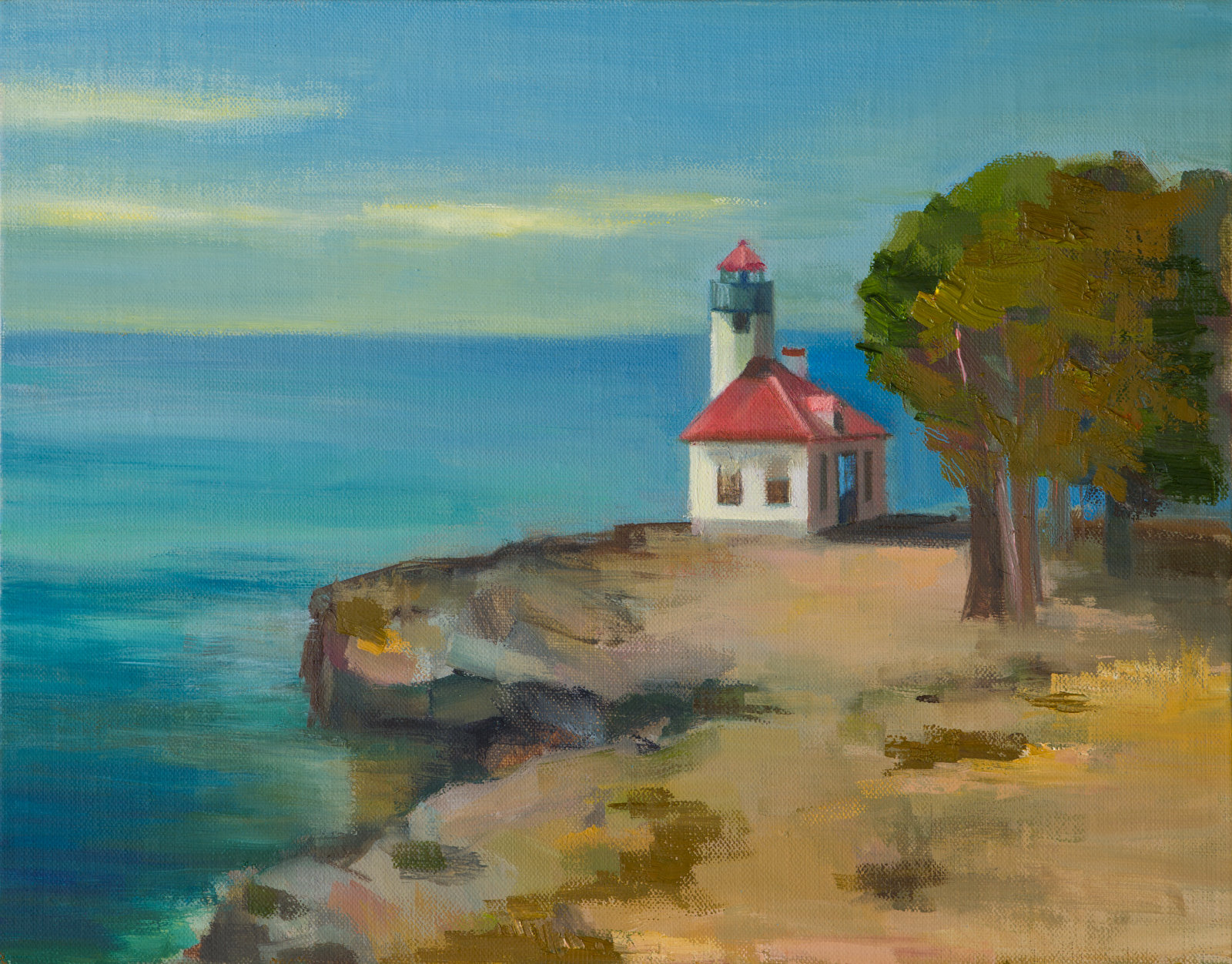 Landscape artwork by Yulia Balenko