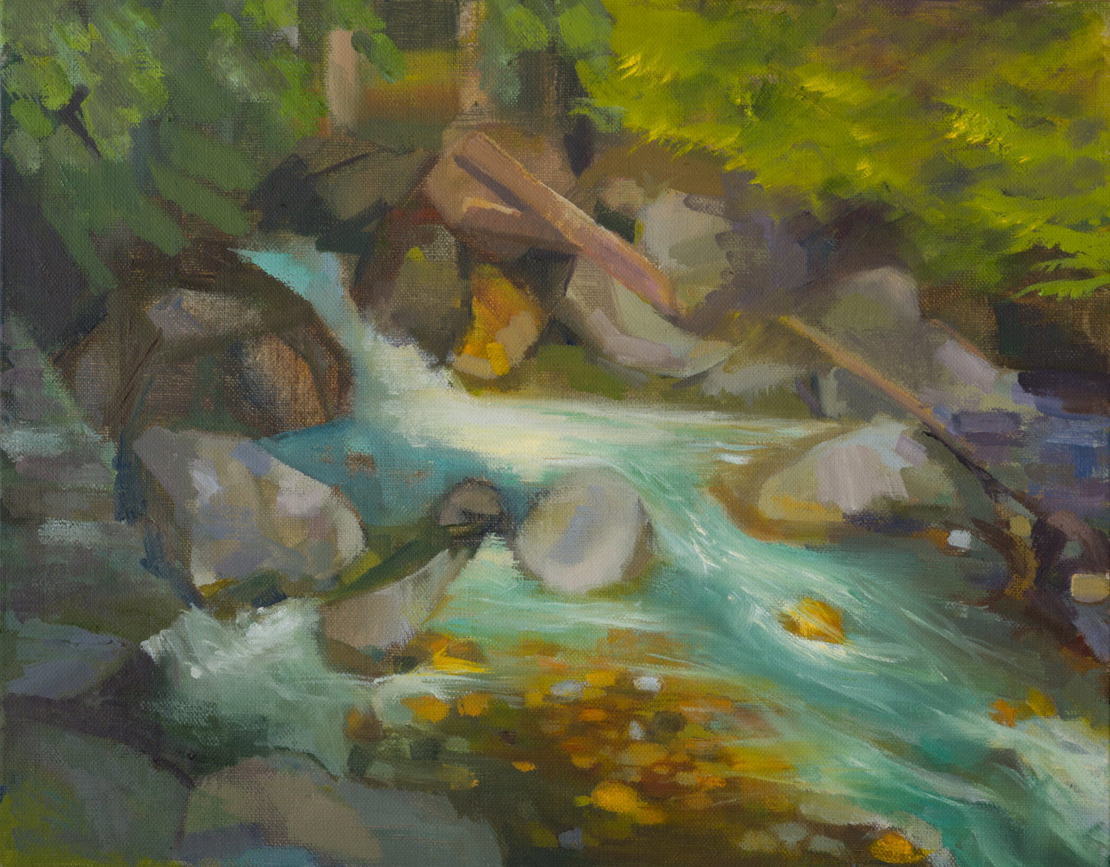 Landscape artwork by Yulia Balenko